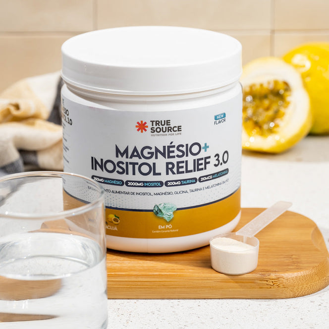 True Magnésio + Inositol Relief 3.0 Maracujá 350 g