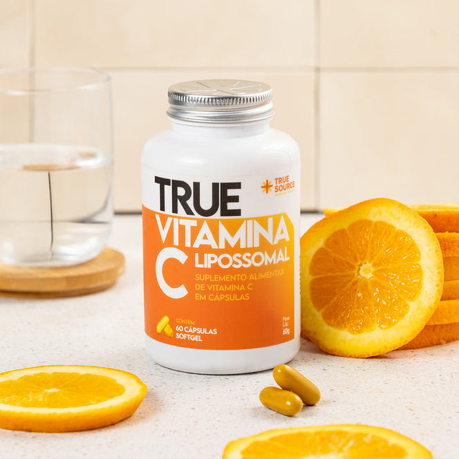 True Vitamina C Lipossomal 60 Cápsulas