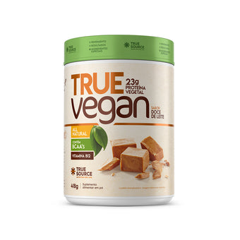 Proteína Vegana True Vegan Doce de Leite 418 g