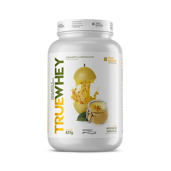 True Whey Protein Mousse de Maracujá 837 g