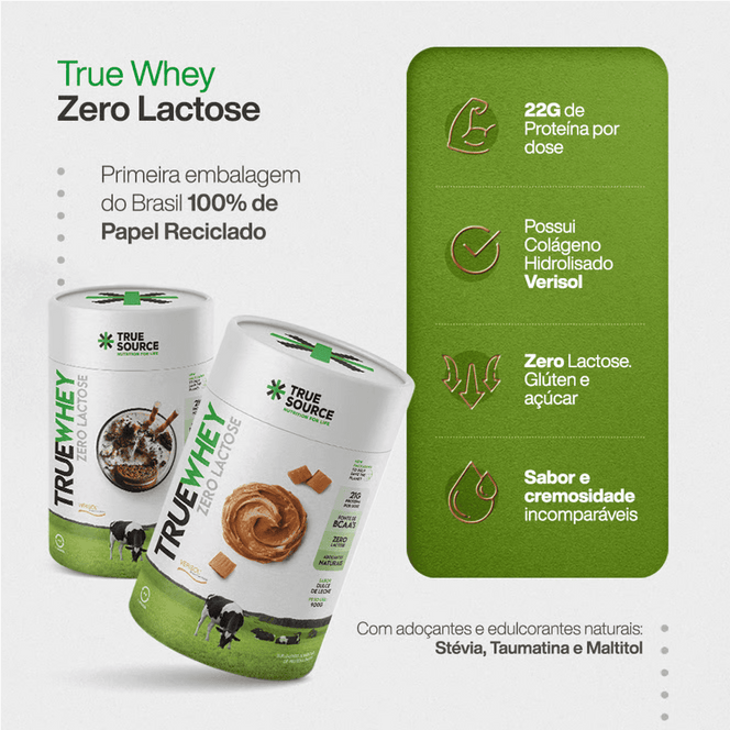 True Whey Zero Lactose Coconut Ice Cream 900 g