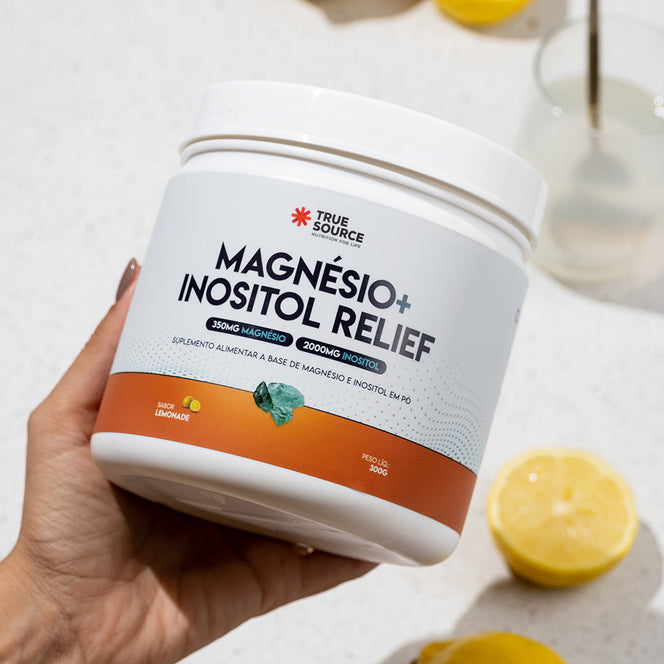 True Magnésio + Inositol Relief 1.0 Limão 300 g
