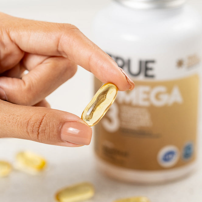 Ômega 3 True com Vitamina E 60 Cápsulas