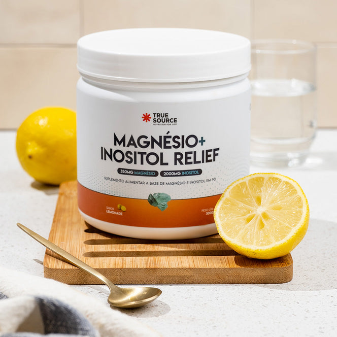 True Magnésio + Inositol Relief 1.0 Limão 300 g
