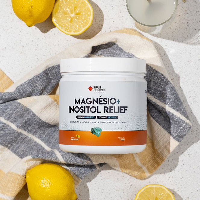 True Magnésio + Inositol Relief 1.0 Limão 300 g