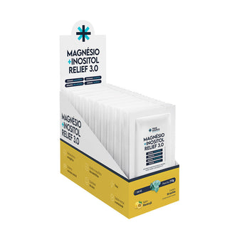 True Magnésio + Inositol Relief 3.0 Maracujá Display c/ 30 Sachês