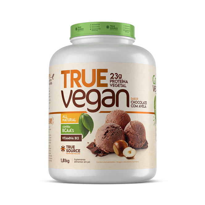 Proteína Vegana True Vegan Chocolate com Avelã 1810 g