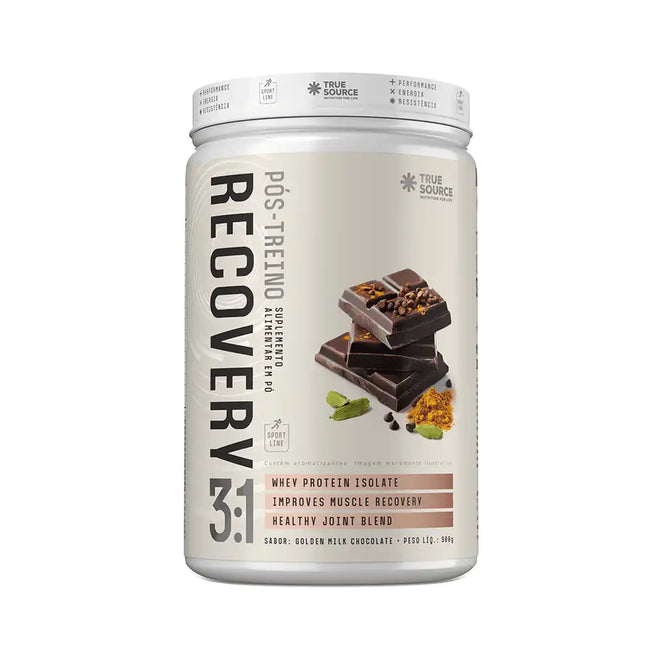 Pós-treino Recovery Sport Line Golden Milk Chocolate 900 g