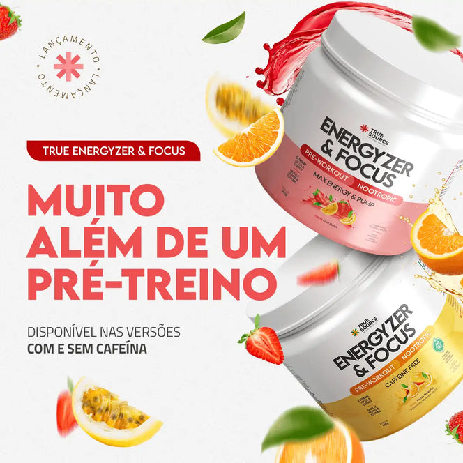 True Energyzer & Focus Fruit Punch 360 g