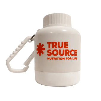 Chaveiro Porta Whey Branco 50 ml