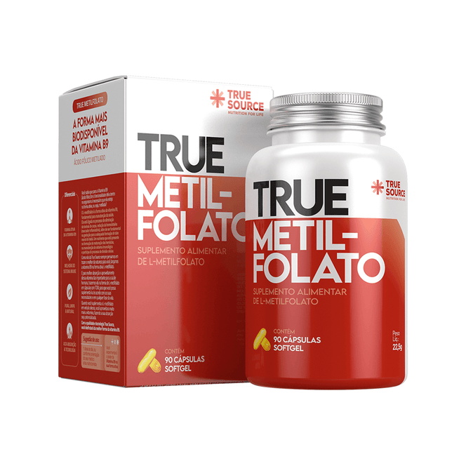 True Metilfolato 90 Cápsulas